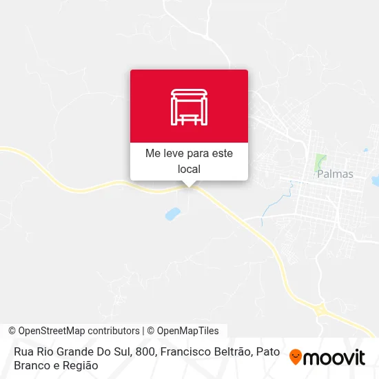 Rua Rio Grande Do Sul, 800 mapa