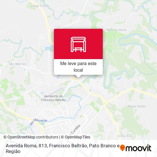 Avenida Roma, 813 mapa