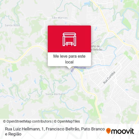 Rua Luiz Hellmann, 1 mapa