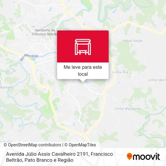 Avenida Júlio Assis Cavalheiro 2191 mapa