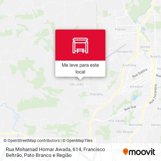 Rua Mohamad Homar Awada, 614 mapa