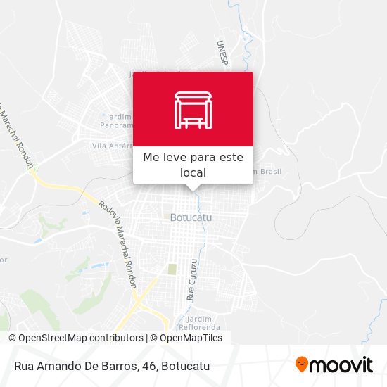 Rua Amando De Barros, 46 mapa