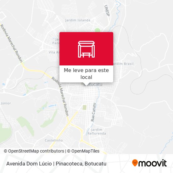 Avenida Dom Lúcio | Pinacoteca mapa