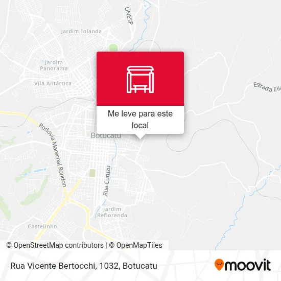 Rua Vicente Bertocchi, 1032 mapa