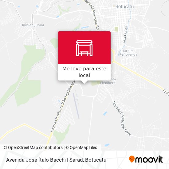 Avenida José Ítalo Bacchi | Sarad mapa