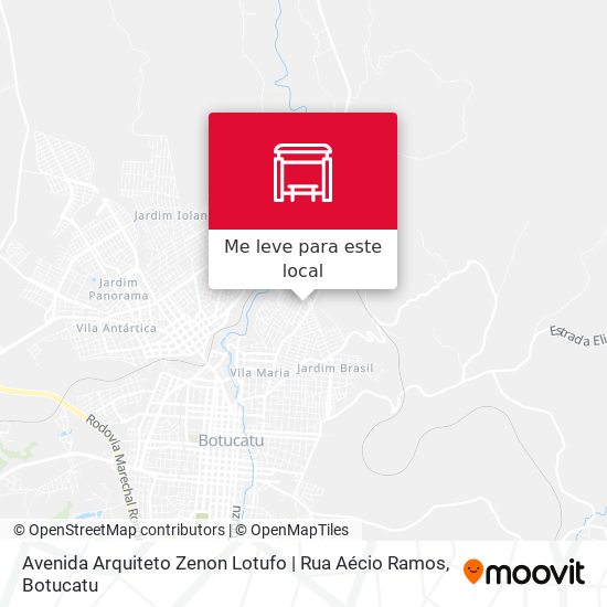 Avenida Arquiteto Zenon Lotufo | Rua Aécio Ramos mapa