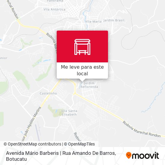 Avenida Mário Barberis | Rua Amando De Barros mapa