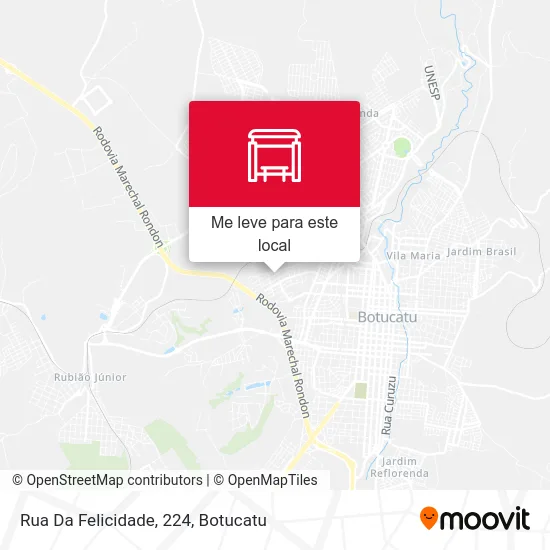 Rua Da Felicidade, 224 mapa