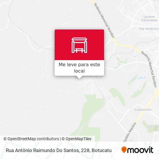 Rua Antônio Raimundo Do Santos, 228 mapa