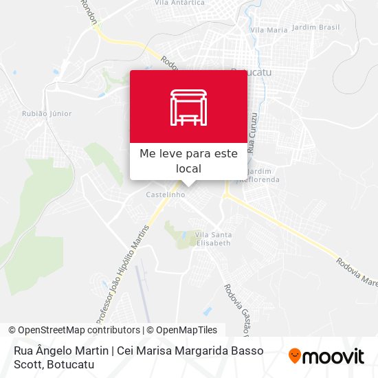 Rua Ângelo Martin | Cei Marisa Margarida Basso Scott mapa