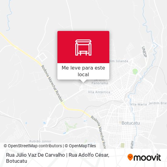 Rua Júlio Vaz De Carvalho | Rua Adolfo César mapa