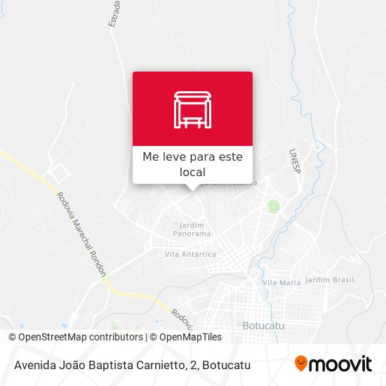 Avenida João Baptista Carnietto, 2 mapa