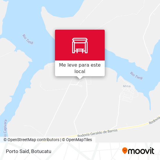 Porto Said mapa