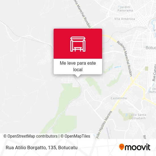 Rua Atilio Borgatto, 135 mapa