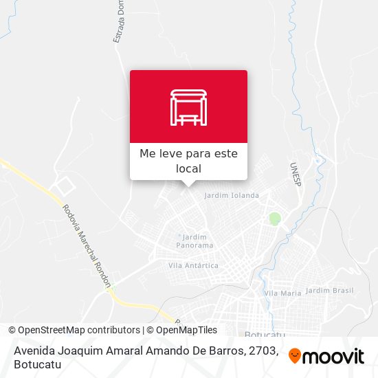 Avenida Joaquim Amaral Amando De Barros, 2703 mapa