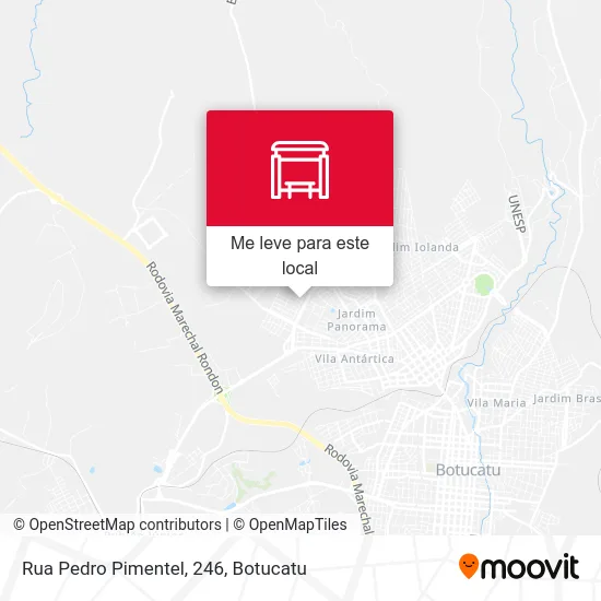 Rua Pedro Pimentel, 246 mapa