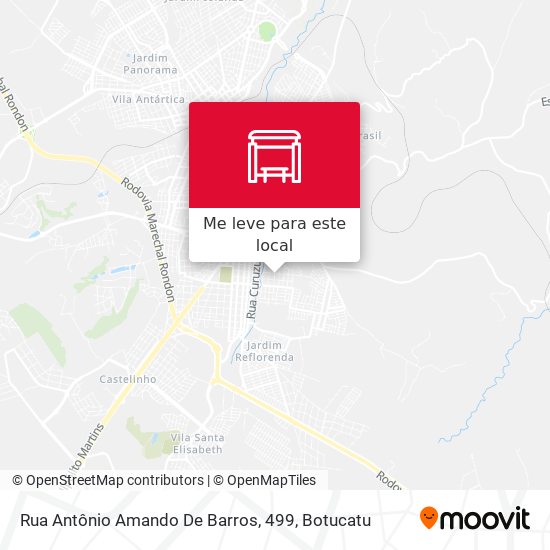 Rua Antônio Amando De Barros, 499 mapa