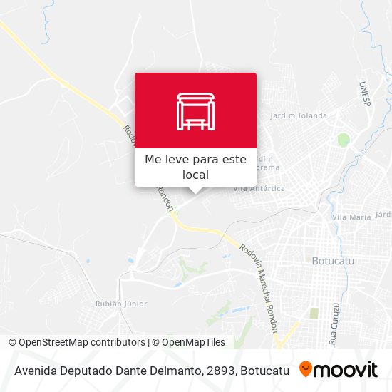 Avenida Deputado Dante Delmanto, 2893 mapa