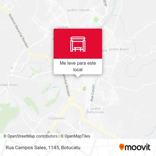 Rua Campos Sales, 1145 mapa