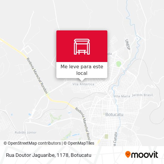 Rua Doutor Jaguaribe, 1178 mapa