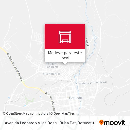 Avenida Leonardo Vilas Boas | Buba Pet mapa