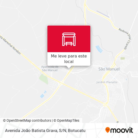 Avenida João Batista Grava, S / N mapa