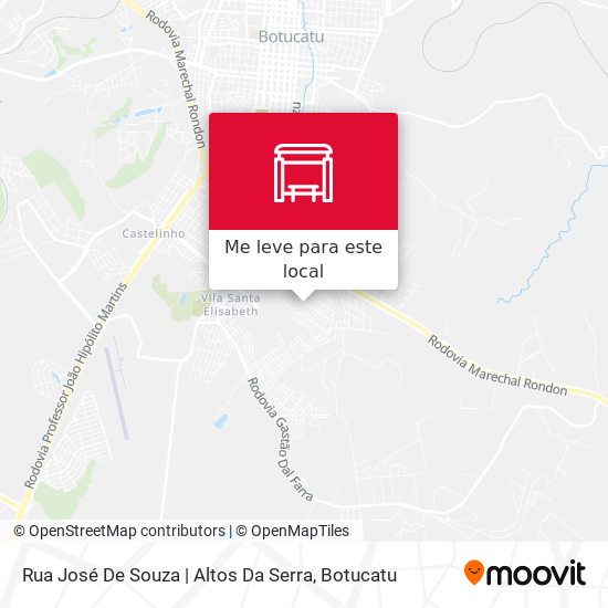 Rua José De Souza | Altos Da Serra mapa