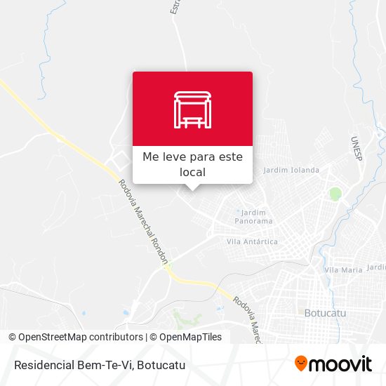 Residencial Bem-Te-Vi mapa