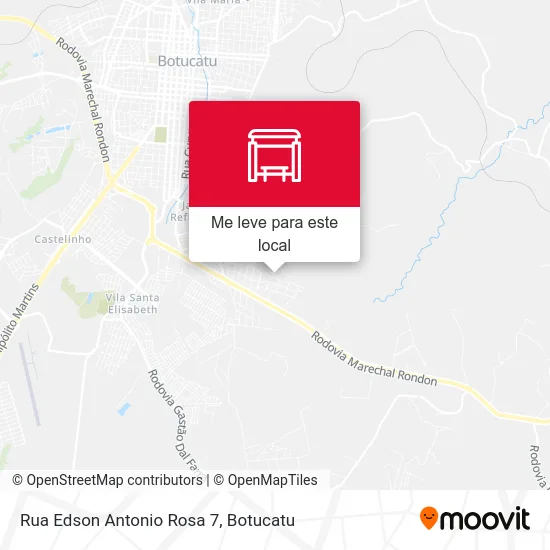 Rua Edson Antonio Rosa 7 mapa