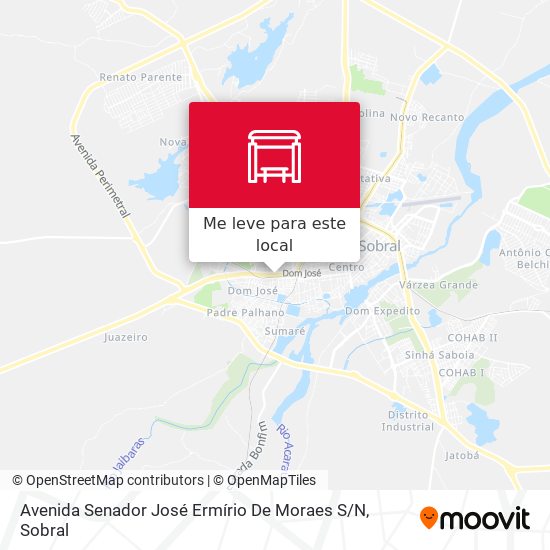 Avenida Senador José Ermírio De Moraes S / N mapa