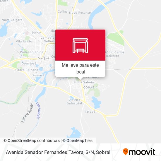 Avenida Senador Fernandes Távora, S / N mapa