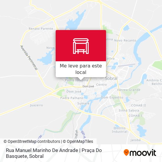 Rua Manuel Marinho De Andrade | Praça Do Basquete mapa