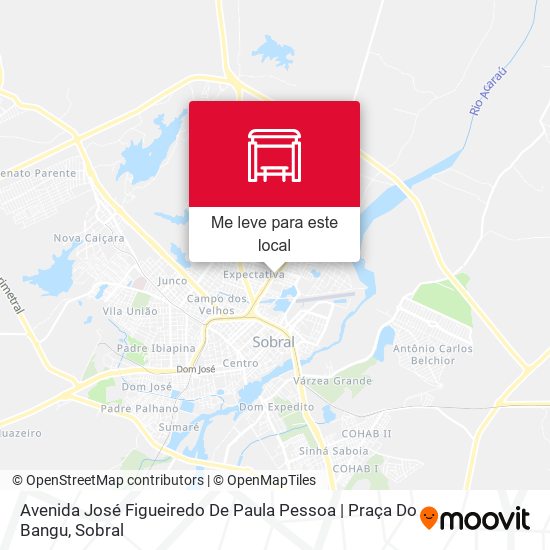 Avenida José Figueiredo De Paula Pessoa | Praça Do Bangu mapa