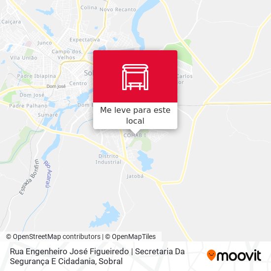 Rua Engenheiro José Figueiredo | Secretaria Da Segurança E Cidadania mapa