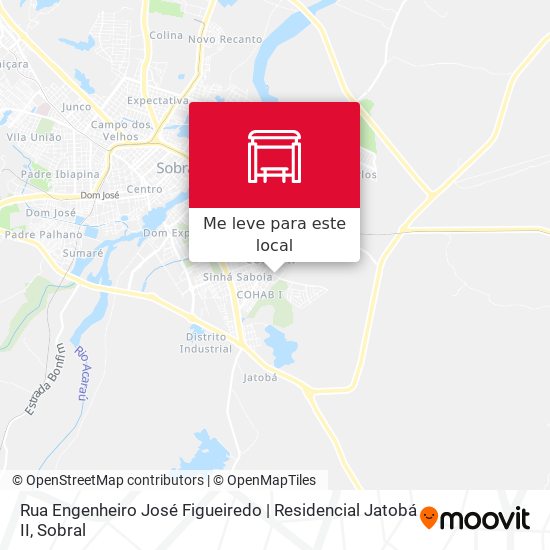 Rua Engenheiro José Figueiredo | Residencial Jatobá II mapa