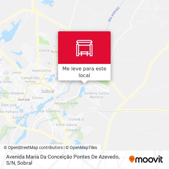 Avenida Maria Da Conceição Pontes De Azevedo, S / N mapa