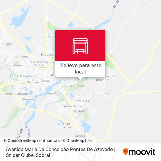 Avenida Maria Da Conceição Pontes De Azevedo | Sniper Clube mapa