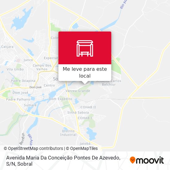 Avenida Maria Da Conceição Pontes De Azevedo, S / N mapa