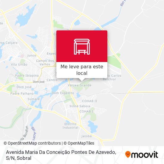 Avenida Maria Da Conceição Pontes De Azevedo, S / N mapa