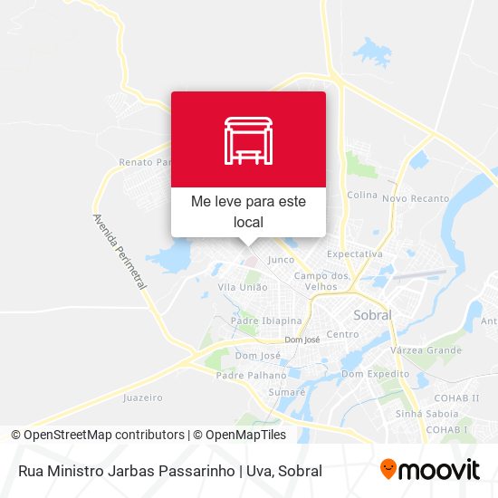 Rua Ministro Jarbas Passarinho | Uva mapa