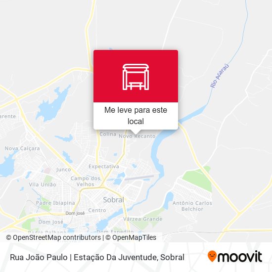 Rua João Paulo | Estação Da Juventude mapa