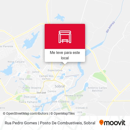 Rua Pedro Gomes | Posto De Combustíveis mapa