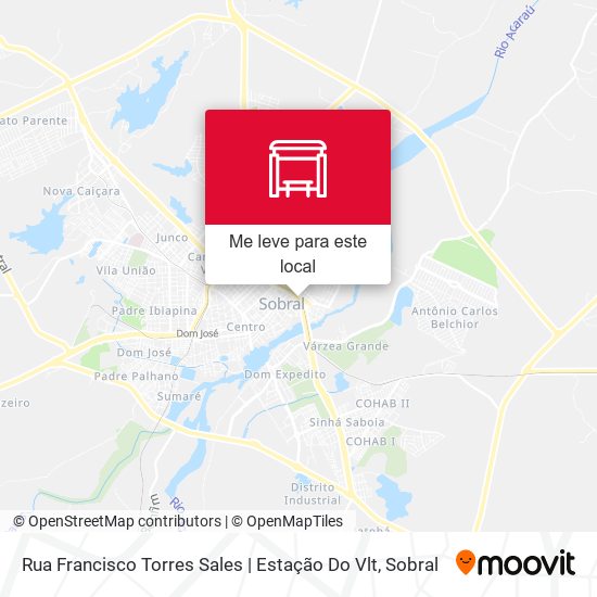 Rua Francisco Torres Sales | Estação Do Vlt mapa