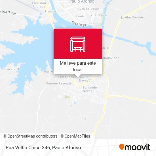 Rua Velho Chico 346 mapa