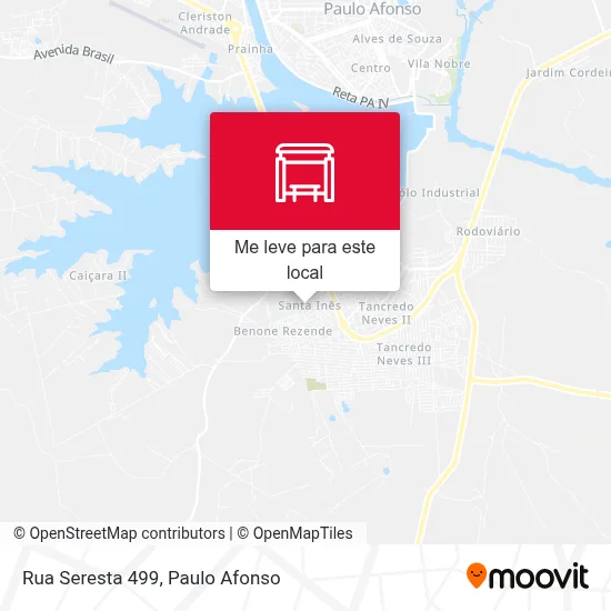 Rua Seresta 499 mapa