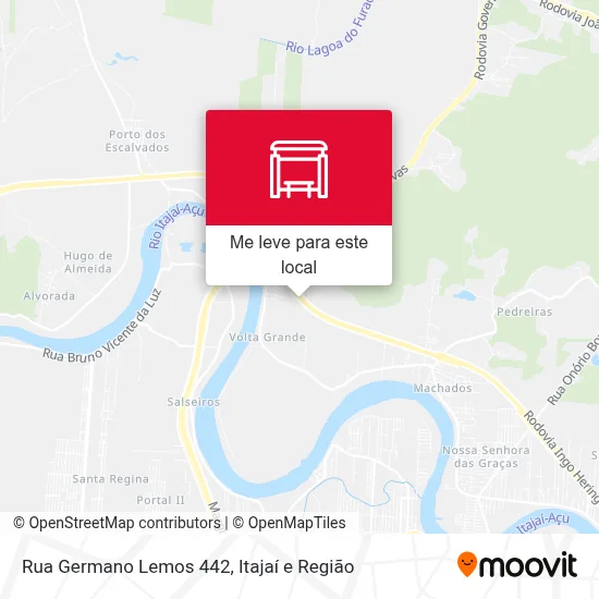Rua Germano Lemos 442 mapa