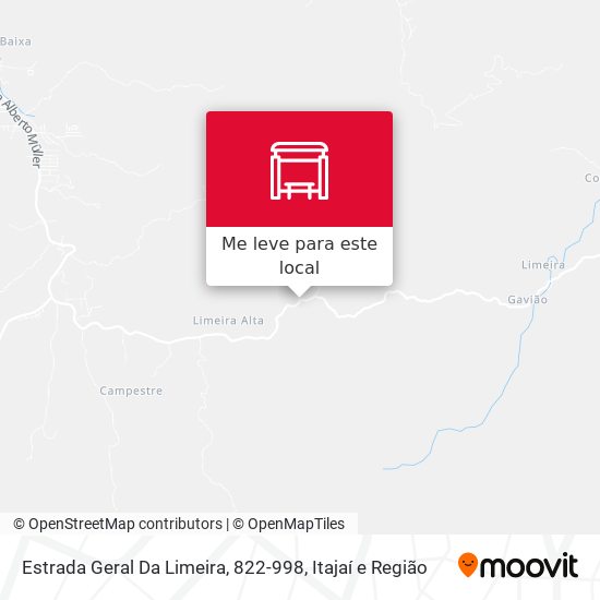 Estrada Geral Da Limeira, 822-998 mapa