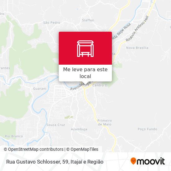 Rua Gustavo Schlosser, 59 mapa