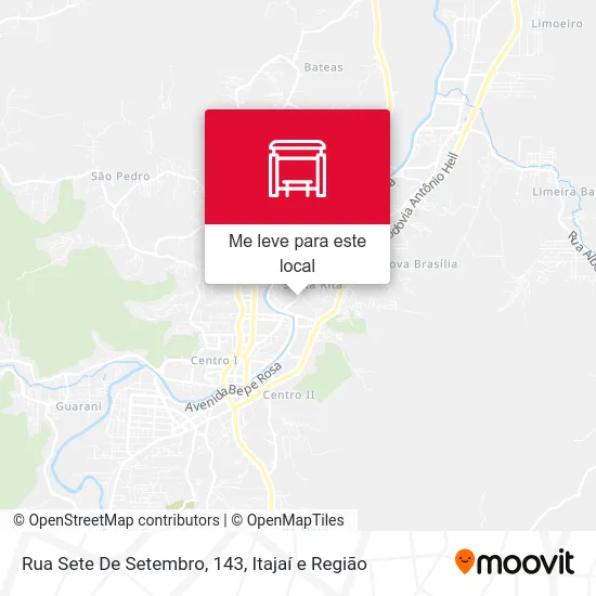 Rua Sete De Setembro, 143 mapa