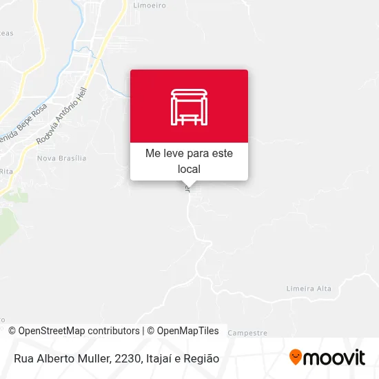 Rua Alberto Muller, 2230 mapa